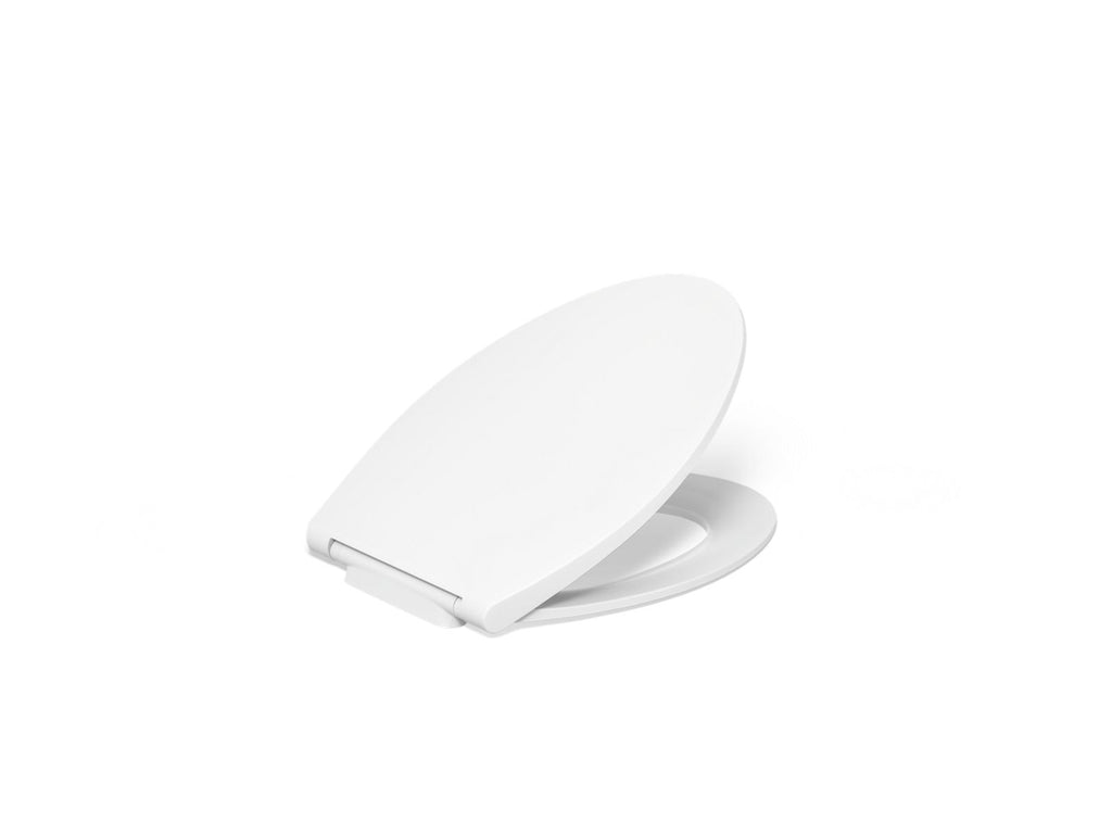 KOHLER K-30781-0 Willow Quiet-Close Elongated Toilet Seat - White
