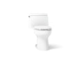 KOHLER K-30811-0 Santa Rosa One-Piece Compact Elongated 1.6 Gpf Toilet With Revolution 360 Swirl Flushing Technology - White