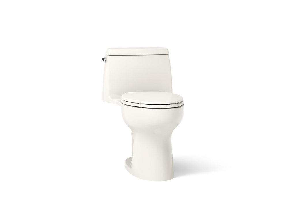 KOHLER K-30811-96 Santa Rosa One-Piece Compact Elongated 1.6 Gpf Toilet With Revolution 360 Swirl Flushing Technology - Biscuit