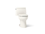 KOHLER K-30811-96 Santa Rosa One-Piece Compact Elongated 1.6 Gpf Toilet With Revolution 360 Swirl Flushing Technology - Biscuit