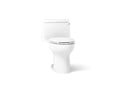 KOHLER K-30810-RA-0 Santa Rosa One-Piece Compact Elongated Toilet, 1.28 Gpf - White