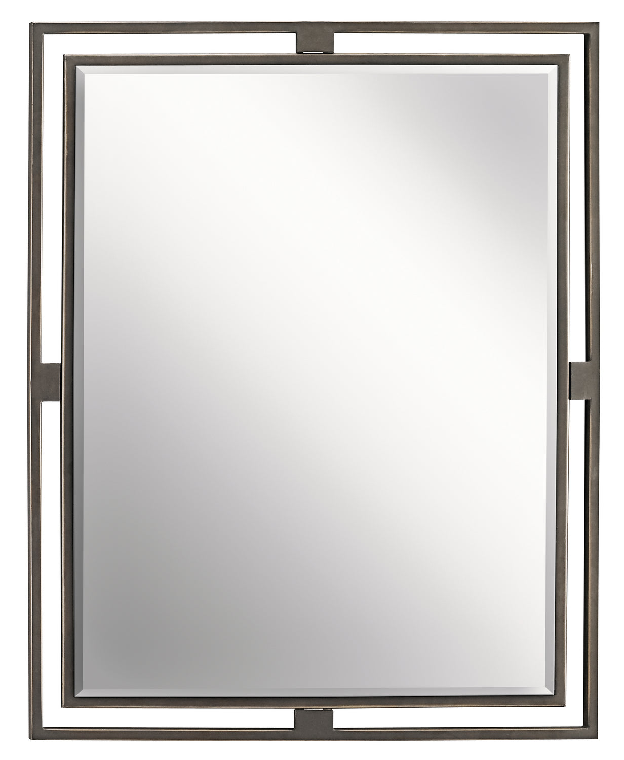 KICHLER 41071OZ Hendrik 30" Rectangular Mirror In Olde Bronze