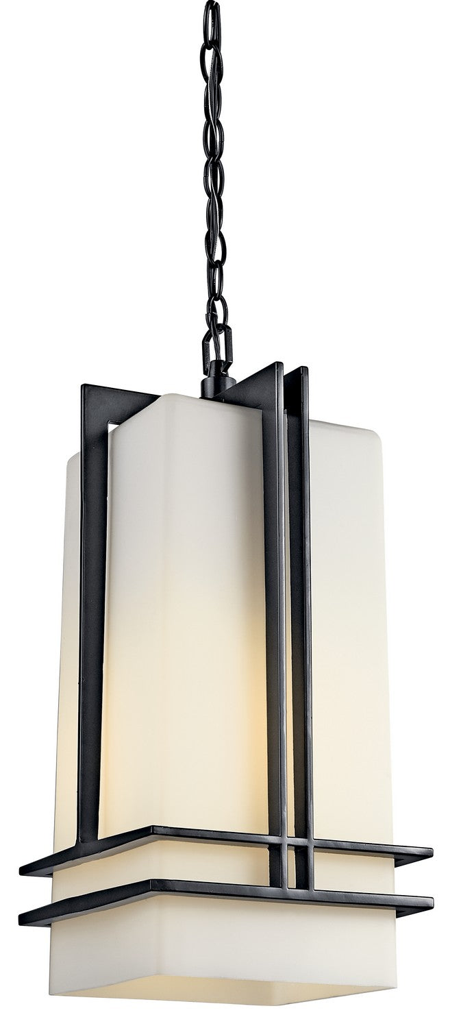 KICHLER 49205BK Tremillo 1 Light Pendant Black
