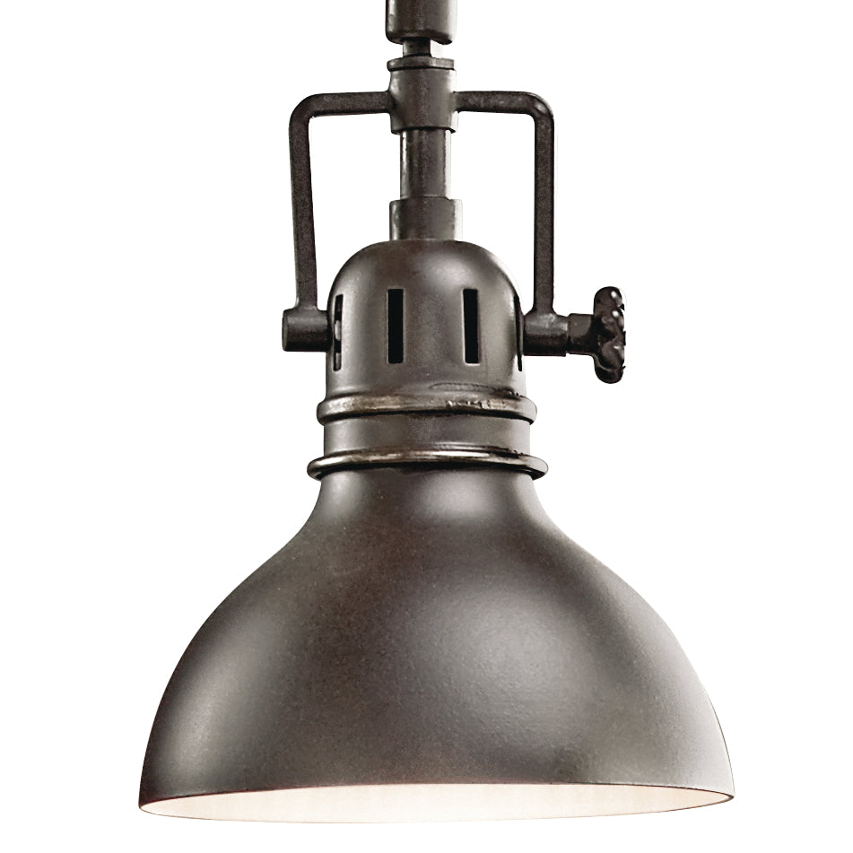KICHLER 7704OZ Hatteras Bay 31.25" 4 Light Halogen Fixed Rail Light Olde Bronze