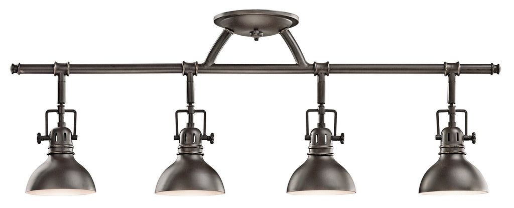 KICHLER 7704OZ Hatteras Bay 31.25" 4 Light Halogen Fixed Rail Light Olde Bronze