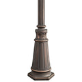KICHLER 9510LD 12.75" X 72" Cast Aluminum Post Londonderry