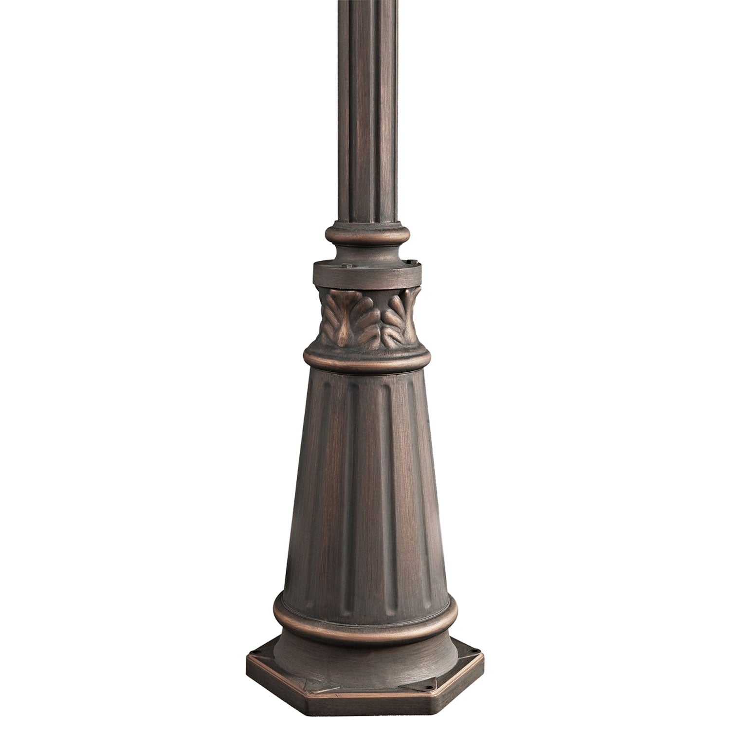 KICHLER 9510LD 12.75" X 72" Cast Aluminum Post Londonderry