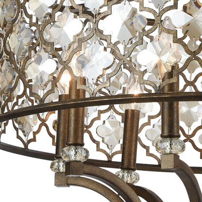 ELK SHOWROOM 31089/9 Armand 32'' Wide 9-Light Chandelier - Weathered Bronze