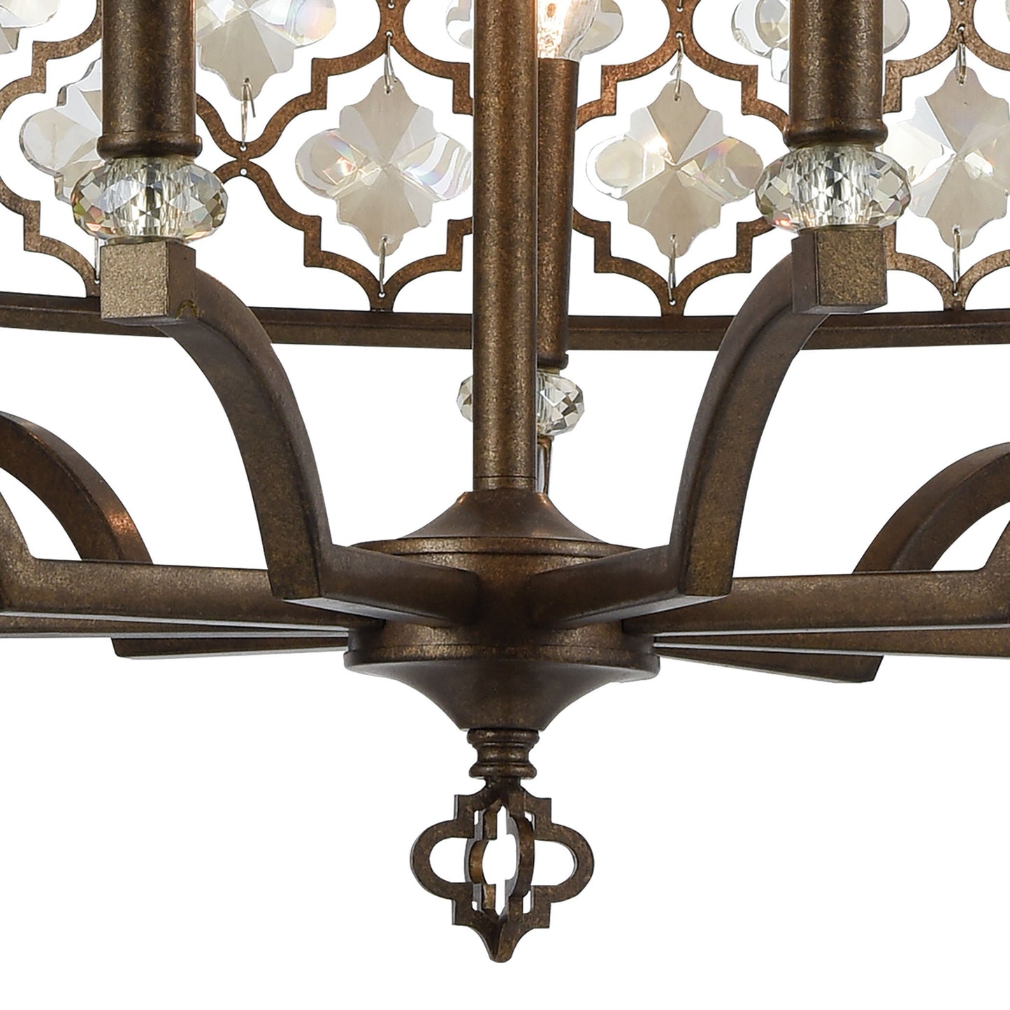 ELK SHOWROOM 31089/9 Armand 32'' Wide 9-Light Chandelier - Weathered Bronze