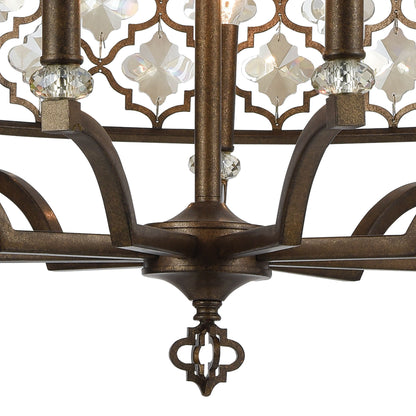 ELK SHOWROOM 31089/9 Armand 32'' Wide 9-Light Chandelier - Weathered Bronze