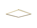 KOHLER K-31111-2MB Real Rain Overhead Panel Trim - Vibrant Brushed Moderne Brass