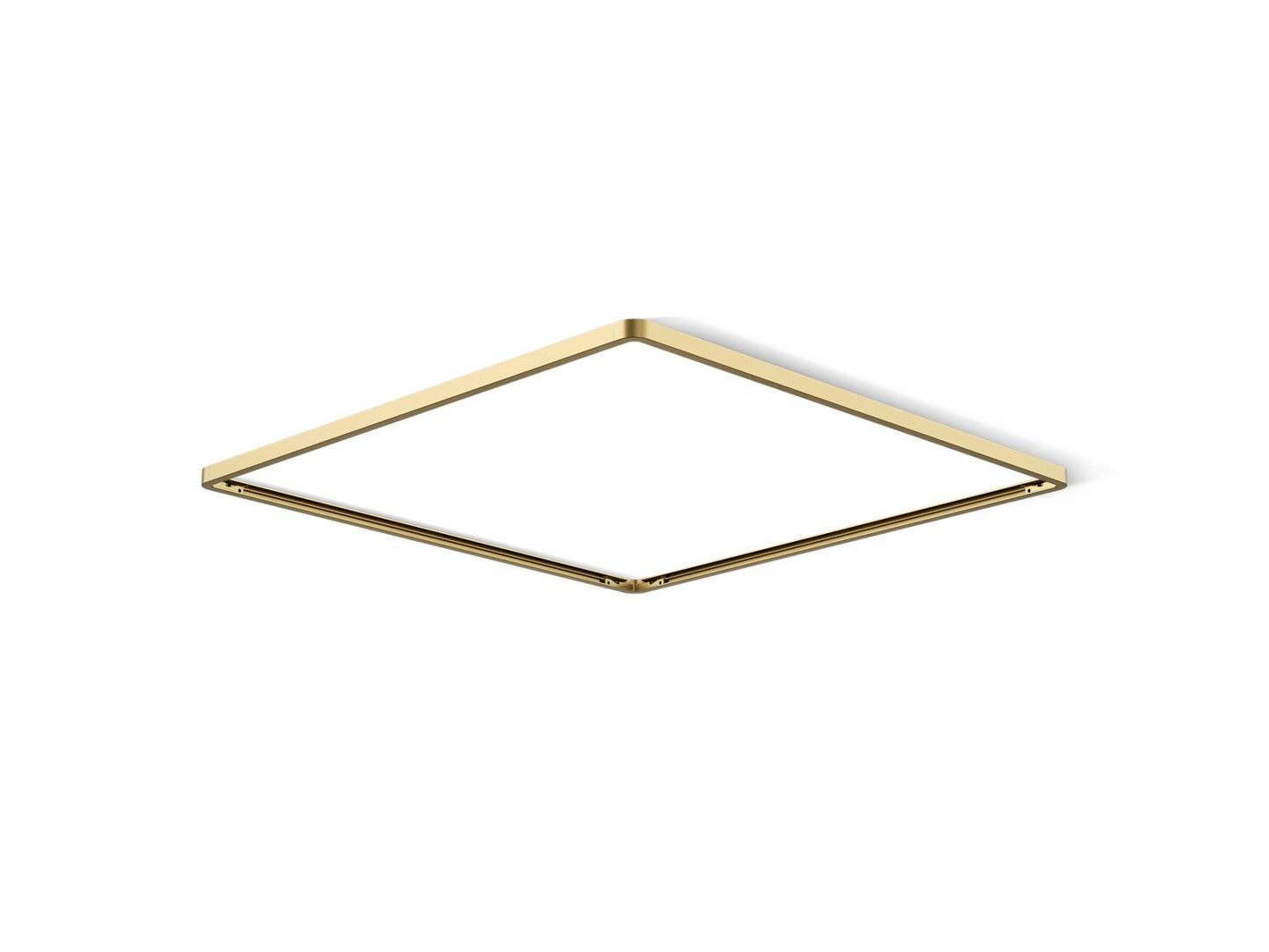 KOHLER K-31111-2MB Real Rain Overhead panel trim - Vibrant Brushed Moderne Brass