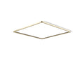 KOHLER K-31111-AF Real Rain Overhead Panel Trim - Vibrant French Gold