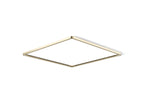 KOHLER K-31111-AF Real Rain Overhead Panel Trim - Vibrant French Gold