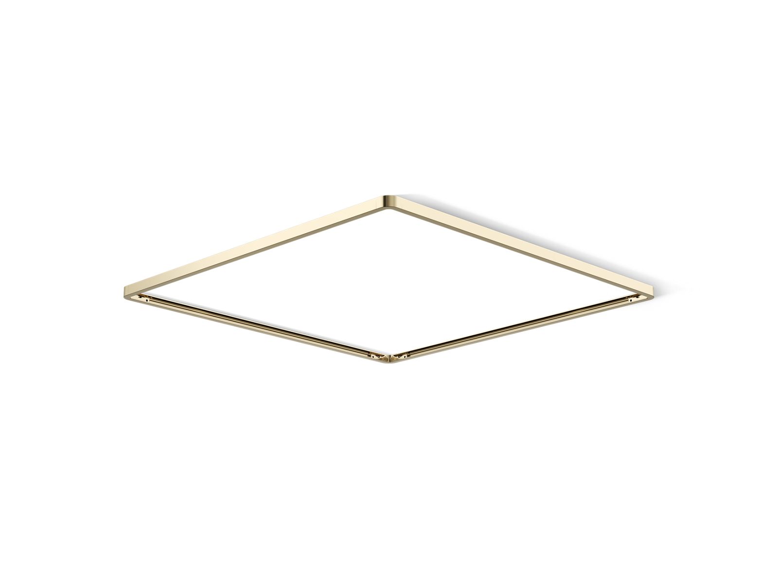 KOHLER K-31111-AF Real Rain Overhead Panel Trim - Vibrant French Gold