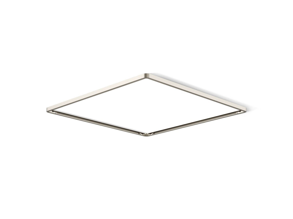 KOHLER K-31111-BN Real Rain Overhead Panel Trim - Vibrant Brushed Nickel