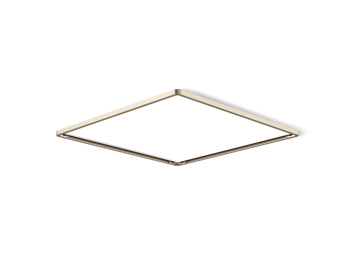 KOHLER K-31111-BV Real Rain Overhead Panel Trim - Vibrant Brushed Bronze