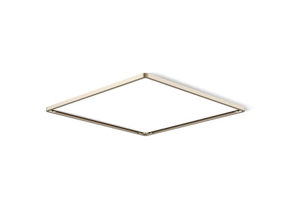 KOHLER K-31111-BV Real Rain Overhead panel trim - Vibrant Brushed Bronze