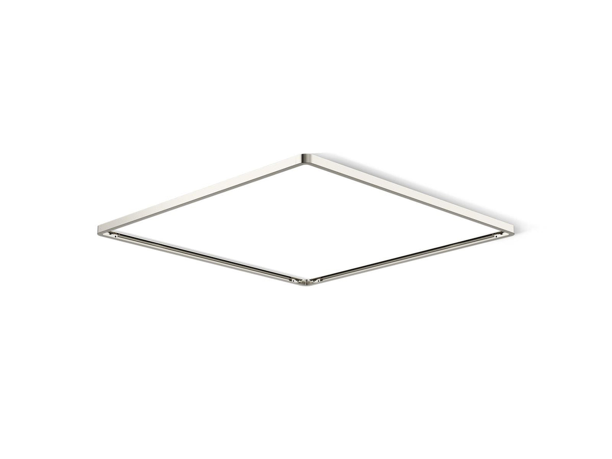 KOHLER K-31111-SN Real Rain Overhead Panel Trim - Vibrant Polished Nickel