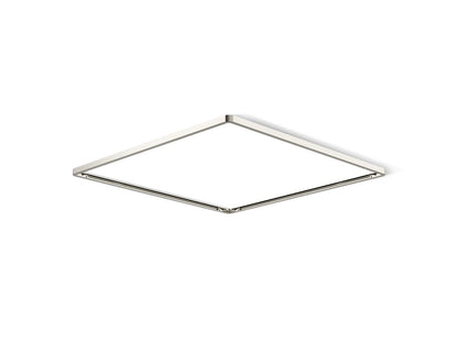 KOHLER K-31111-SN Real Rain Overhead panel trim - Vibrant Polished Nickel