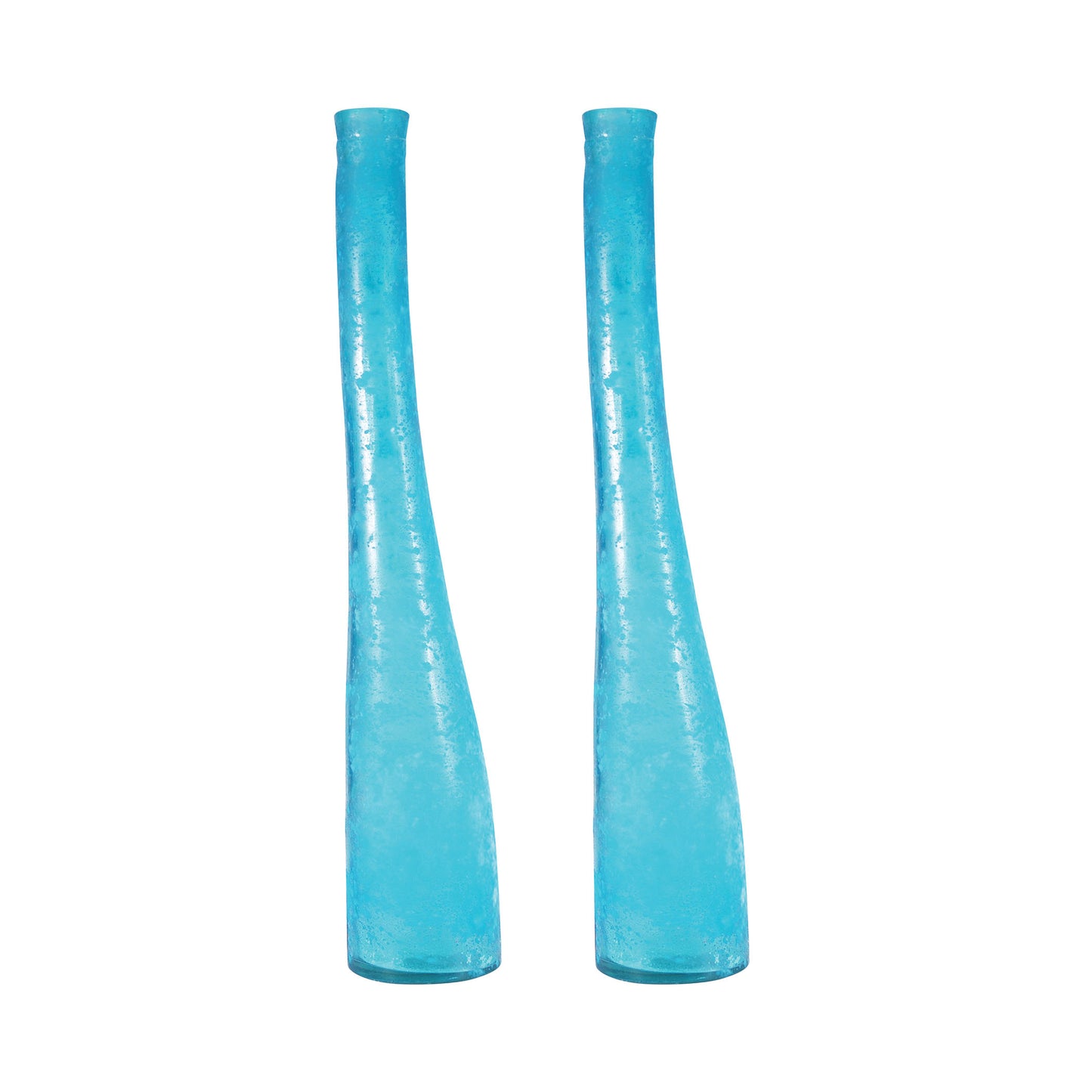 ELK STUDIO 311338/S2 Voile 23-inch Bottles (Set of 2) - Textured Aroma Blue