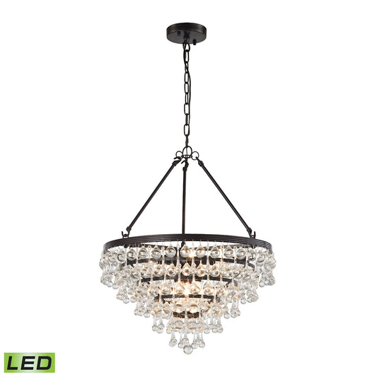 ELK SHOWROOM 31271/6-LED Ramira 19'' Wide 6-Light Chandelier - Oil Rubbed Bronze