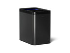 KOHLER K-31315-BST 5-3/4-Gallon Dual-Compartment Open-Top Trash Can - Black Stainless