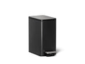 KOHLER K-31319-BST 1-1/2-Gallon Step Trash Can - Black Stainless