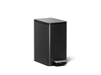 KOHLER K-31319-BST 1-1/2-Gallon Step Trash Can - Black Stainless