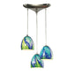 ELK SHOWROOM 31445/3TB Colorwave 10'' Wide 3-Light Pendant - Satin Nickel