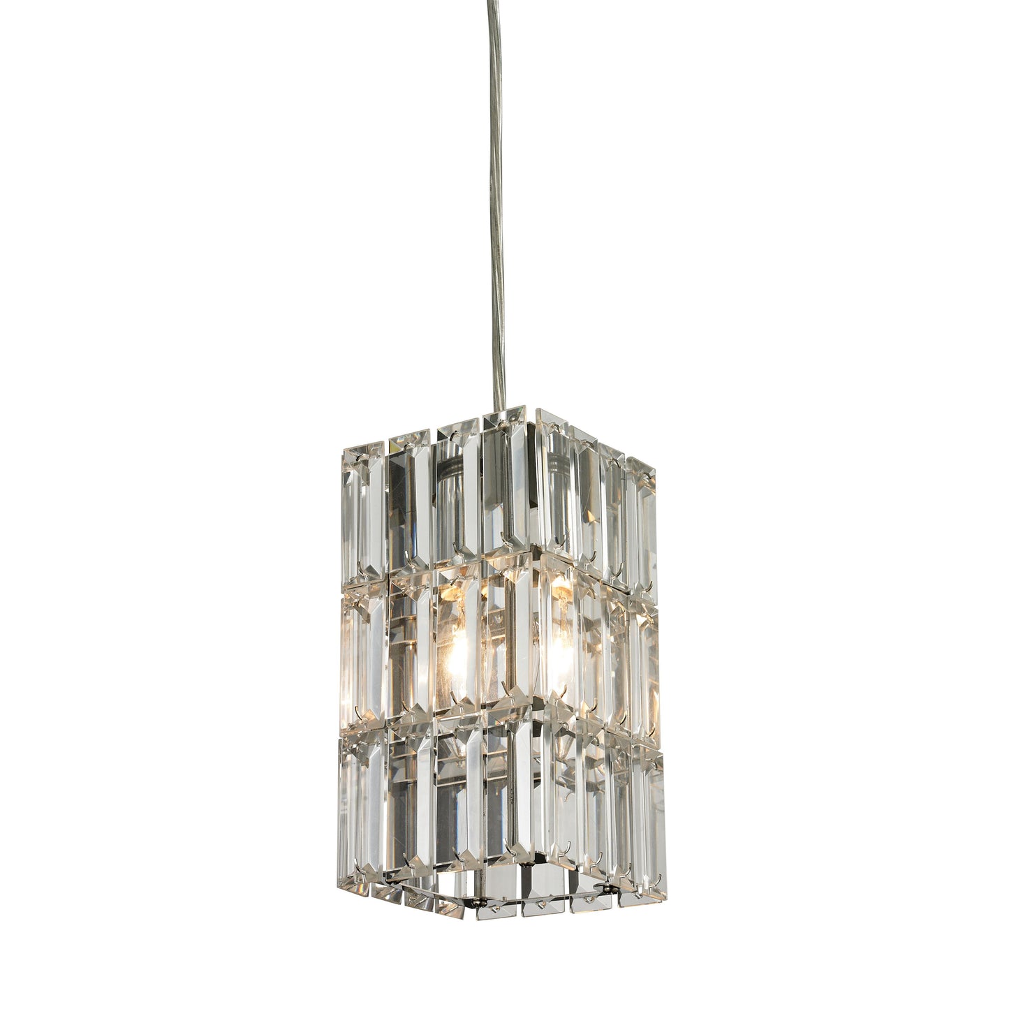 ELK SHOWROOM 31488/1 Cynthia 4'' Wide 1-Light Pendant - Polished Chrome