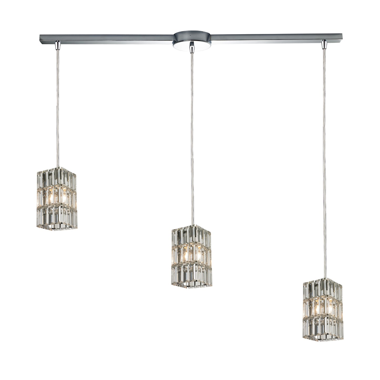 ELK SHOWROOM 31488/3L Cynthia 36'' Wide 3-Light Pendant - Polished Chrome