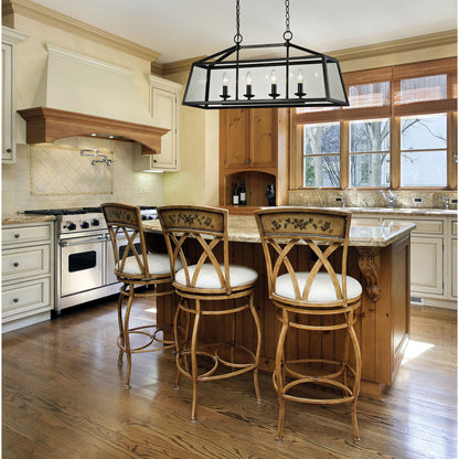 ELK SHOWROOM 31508/4 Alanna 10'' Wide 4-Light Chandelier - Oil Rubbed Bronze