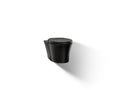 KOHLER K-31539-7 Veil Wall-Hung Compact Elongated Toilet, Dual-Flush - Black Black