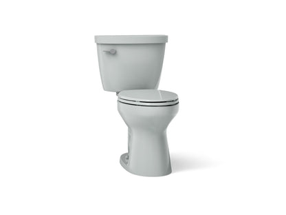 KOHLER K-31620-95 Cimarron Two-piece elongated toilet, 1.6 gpf - Ice Grey