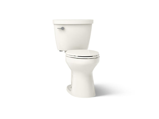 KOHLER K-31624-96 Cimarron ContinuousClean ST two-piece elongated toilet, 1.28 gpf - Biscuit