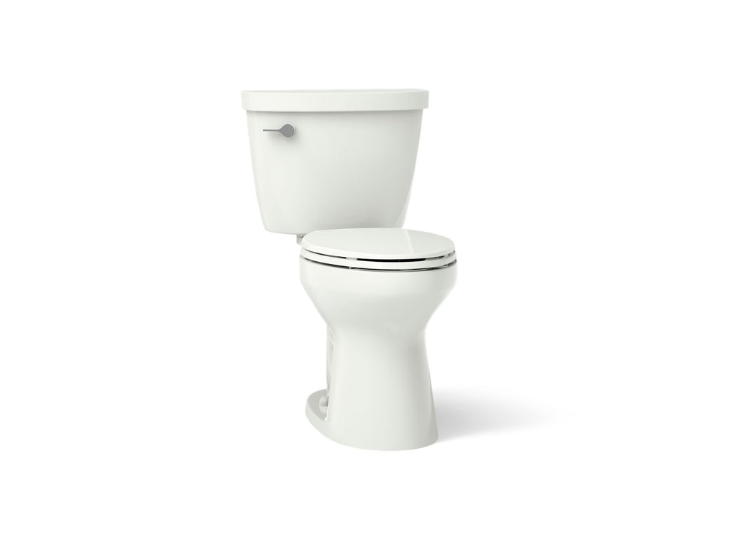 KOHLER K-31621-NY Cimarron Two-Piece Elongated Toilet, 1.28 Gpf - Dune