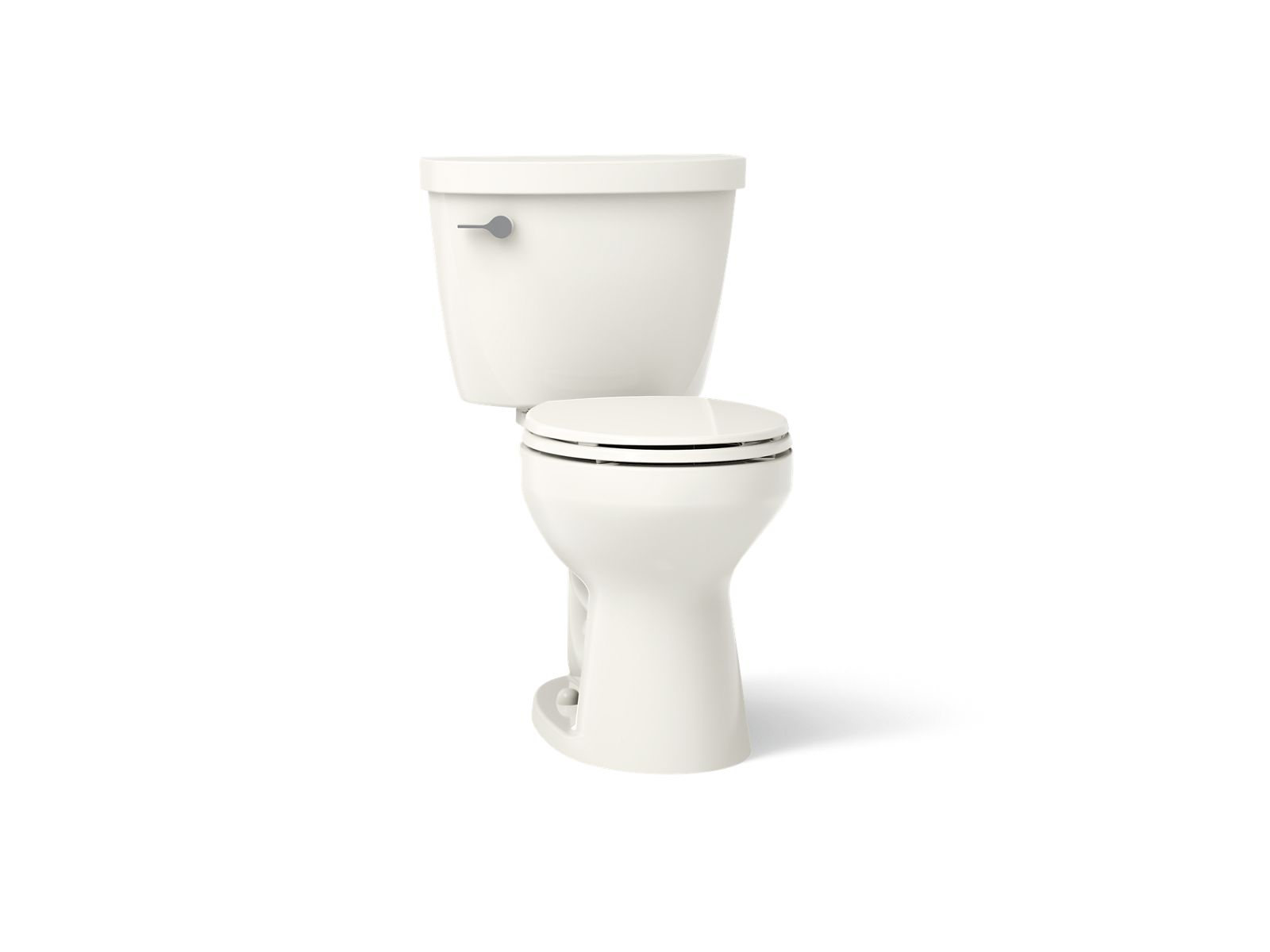 KOHLER K-31640-96 Cimarron Two-Piece Round-Front Toilet, 1.6 Gpf - Biscuit
