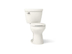KOHLER K-31641-DRY-96 Cimarron Two-Piece Round-Front Toilet, 1.28 Gpf - Biscuit