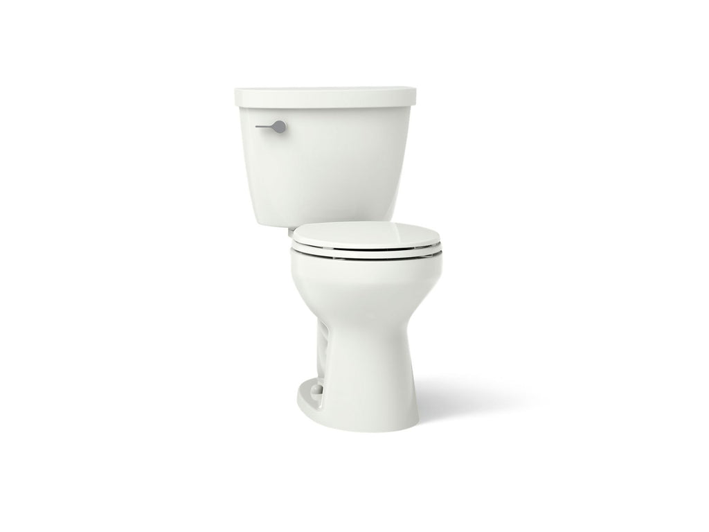 KOHLER K-31641-NY Cimarron Two-Piece Round-Front Toilet, 1.28 Gpf - Dune