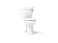 KOHLER K-31640-RA-0 Cimarron Two-Piece Round-Front Toilet, 1.6 Gpf - White