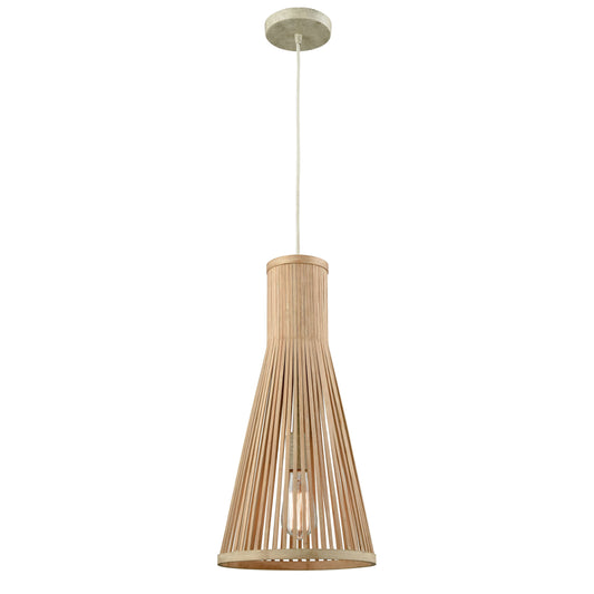 ELK SHOWROOM 31644/1 Pleasant Fields 10'' Wide 1-Light Mini Pendant - Russet Beige