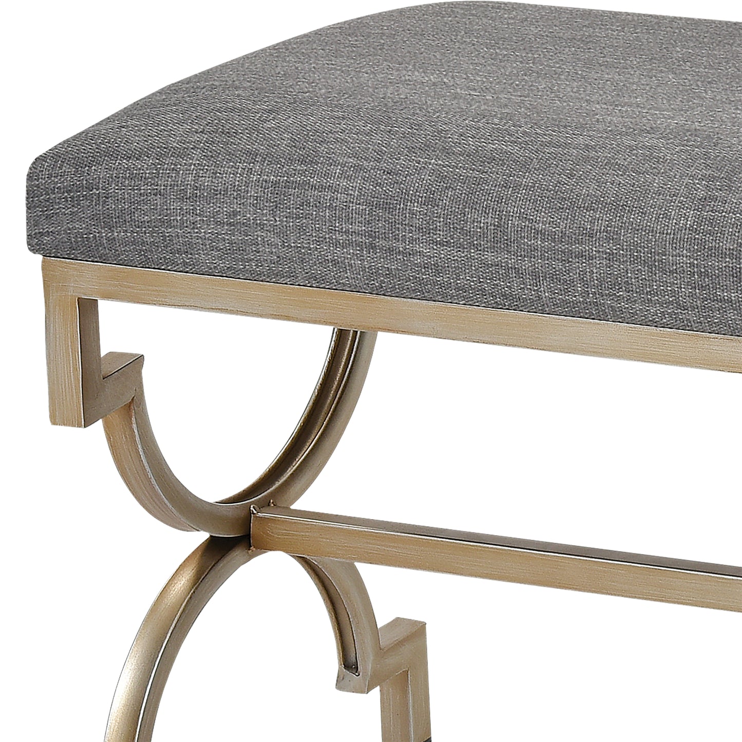 MARKETPLACE 3169-130 Comtesse Double Bench - Gray