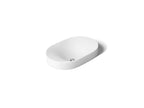 KOHLER K-31701-0 Chalice 22-3/4" Oval Vessel Bathroom Sink - White