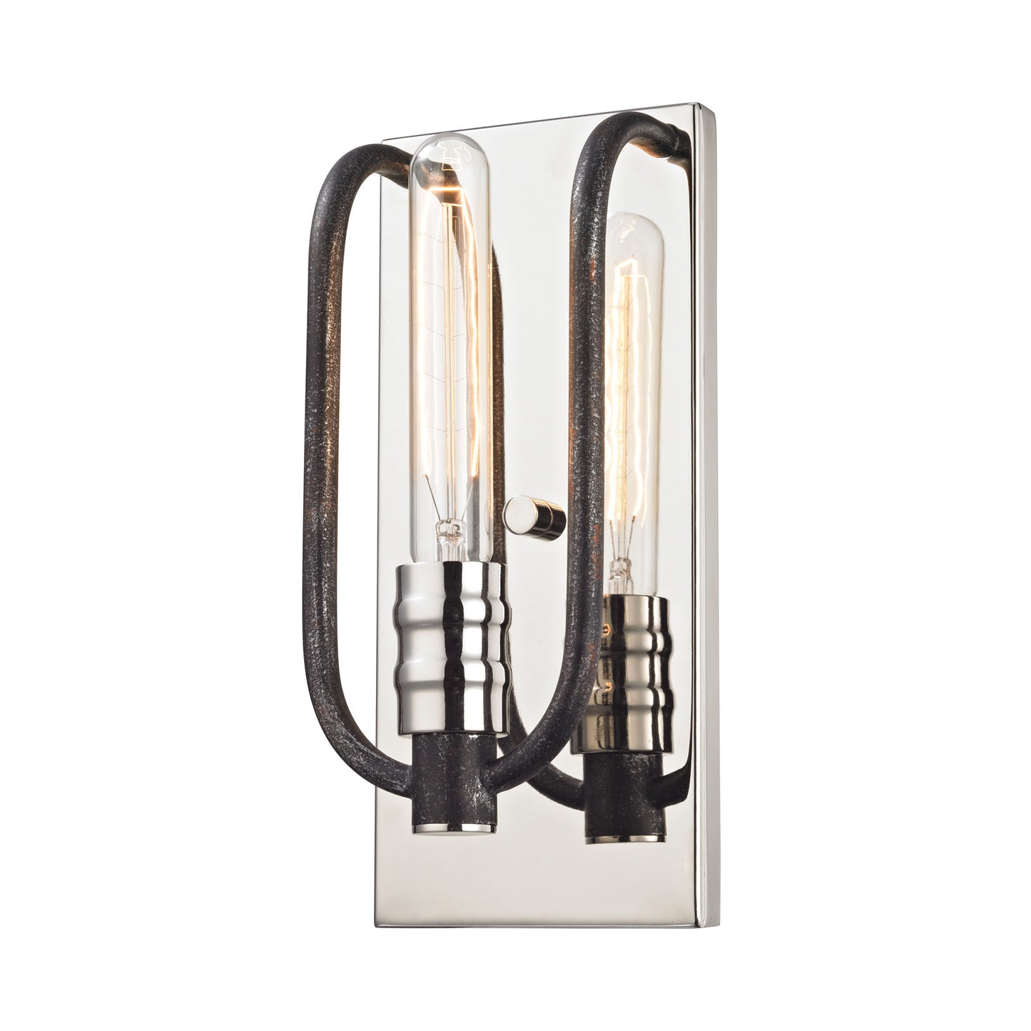 ELK SHOWROOM 31900/1 Continuum 12'' High 1-Light Sconce - Polished Nickel