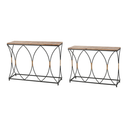 ELK STUDIO 3200-257/S2 Fisher Island Console Table - Set of 2