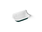 KOHLER K-3200-PAT-0 Brockway 36" Wall-Mount Utility Sink - Teal Exterior With White Interior