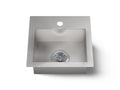 KOHLER K-32027-1-NA Vault 15" Top-/Undermount Single-Bowl Bar Sink - Stainless Steel