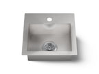 KOHLER K-32027-1-NA Vault 15" Top-/Undermount Single-Bowl Bar Sink - Stainless Steel