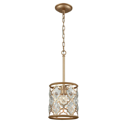 ELK SHOWROOM 32094/1 Armand 8'' Wide 1-Light Mini Pendant - Matte Gold